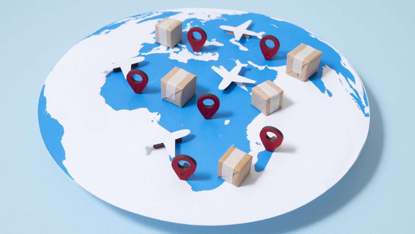 ainda-vida-da-representacao-da-cadeia-de-suprimentos